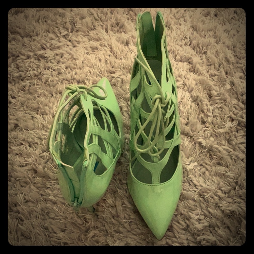 Mint Green Shoes